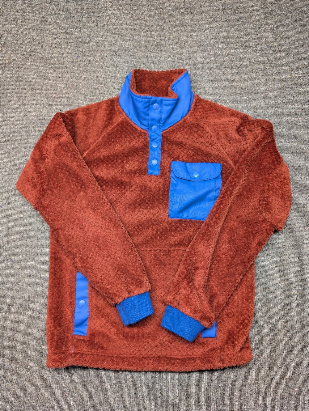 Cotopaxi Capitan Hiloft Fleece Snap T Pullover Red Women S / Men XS